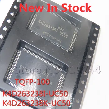 1 ADET / GRUP K4D263238I-UC50 K4D263238K-UC50 TQFP - 100 SMD LCD mantık kurulu flash bellek yongası Stokta Yeni Kaliteli