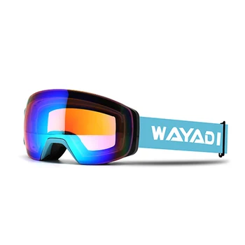 1 adet Kış Rüzgar Geçirmez Kayak Gözlük Gözlük Açık Spor cs Gözlük Kayak Gözlüğü Güneş Gözlüğü