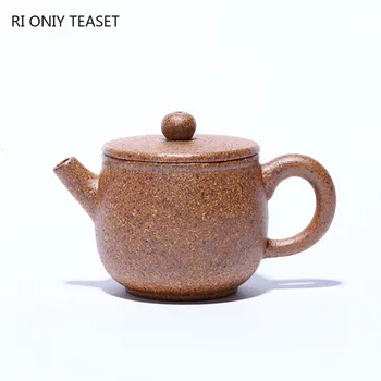 130 ml klasik Yixing mor kil çaydanlıklar ham Cevher Bölüm çamur filtresi demlik çin Zisha güzellik su ısıtıcısı özelleştirilmiş çay seti hediyeler