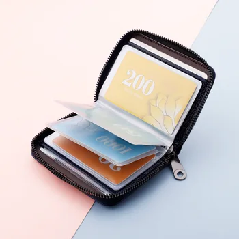 20 Bit Kredi kartlıklı cüzdan Sürücü Lisansı Kapağı Araba Belgeleri Çok Cepler İş kartlıklı cüzdan Kart Cüzdan Kılıf