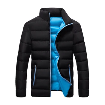 2021 Yeni kışlık ceketler Parka Erkekler Sonbahar Kış sıcak Dış Giyim Marka İnce Erkek Mont Rahat Rüzgarlık Kapitone Ceketler Erkekler M-6XL