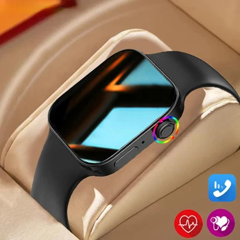 2022 Akıllı izle Serisi 7 IWO Smartwatch Erkekler Kadınlar 44mm BT Çağrı Spor Spor İzci Saat Apple Xiaomi Huawei PK X8 Max