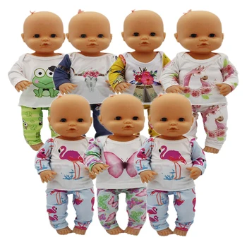 2022 Yeni pijama Takım oyuncak bebek giysileri Fit 42cm Nenuco Bebek Nenuco su Hermanita Bebek Aksesuarları