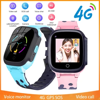 2023 Xiaomi Mijia Çocuk Smartwatch GPS Tracker SOS WİFİ Vücut Sıcaklığı Ses Monitörü Görüntülü Görüşme akıllı izle Erkek Kız için
