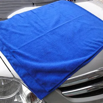 60 * 160 cm Mavi Büyük Mikrofiber Temizlik Oto Araba Detaylandırma Yumuşak Bezler Yıkama Havlu Silgi Aracı Toptan Hızlı Teslimat