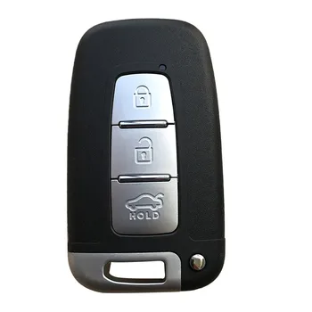 Akıllı Uzaktan Araba Anahtarı Kabuk Hyundai Genesis Coupe İçin Sonata Elantra Veloster Akıllı Anahtarsız giriş Fob Verici Oto Anahtar Parçaları