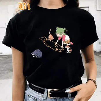 Anime Kadın T-shirt Yotsubato! Manga Yotsuba Koiwai yazlık t-shirt O-Boyun Kadın Kısa Kollu Tee y2k üstleri harajuku dropshipping
