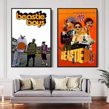 beastie boys Şarkıcı Dekoratif Tuval Posterler Odası Bar Cafe Dekor Hediye Baskı Sanat Duvar Resimleri
