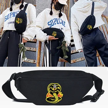 Dil Out Cobra Baskı Bel Çantaları Ourdoot göğüs paketleri Unisex Rahat omuzdan askili çanta Hip Hop Crossbody Çanta Moda Muz El Çantası