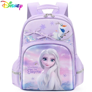 Disney çocuk Sırt Çantası Çocuklar İçin Sevimli Dondurulmuş Elsa Prenses Genç Kız Okul Çantaları Çocuklar Nefes Yumuşak Paketleri Yüksek Kaliteli