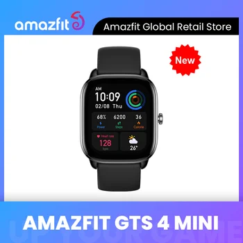 [Dünya Premiere] Amazfit GTS 4 MİNİ Smartwatch 120+ Spor Modları 1.65