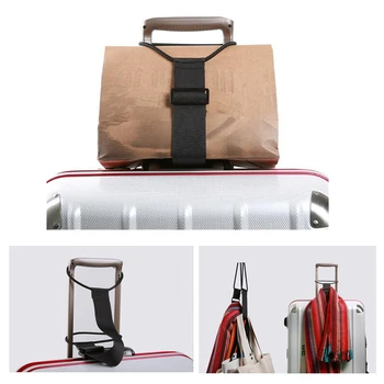 Elastik Ayarlanabilir valiz kayışı Taşıyıcı Kayış Bagaj Bungee Bagaj Kemerleri bavul kemeri Seyahat Güvenlik Askıları Üzerinde Taşımak