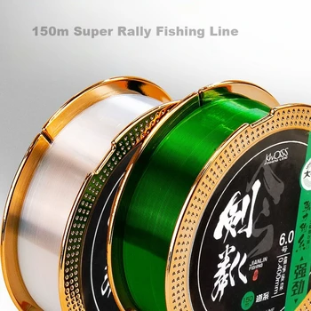 Fishing Line  Nylon Material 150m флюрокарбоновая леска Super Strong Pull леска рыболовная рыбалка инструмент