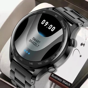 GEJIAN Yeni Moda akıllı saat Erkekler Kadınlar için Bluetooth Cevap / Arama Özel Arama Müzik Çalar Kavisli Ekran Smartwatch