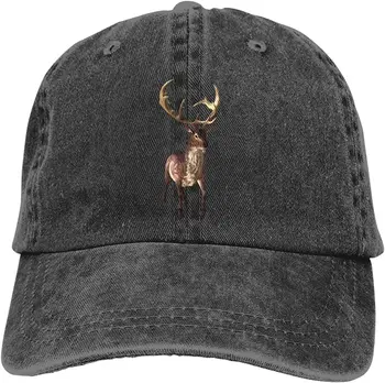 Güzel geyik beyzbol şapkası baba şapka klasik at kuyruğu şapka kadın erkek için
