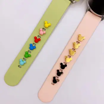 Güzel Çok Renkli saat kayışı Takılar Apple Watch SmartWatch Spor Silikon Kayış Aksesuarları