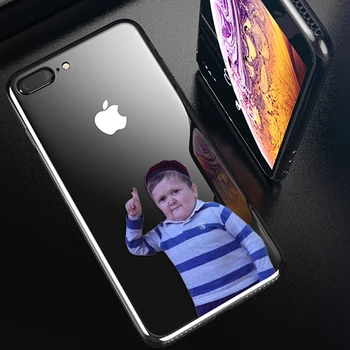 Komik Hasbulla Mücadele Meme telefon kılıfı Şeffaf iphone13 12 11 Pro Max mini X XR XS MAX 7 8 6 6s artı 5s se 2020 Kapak