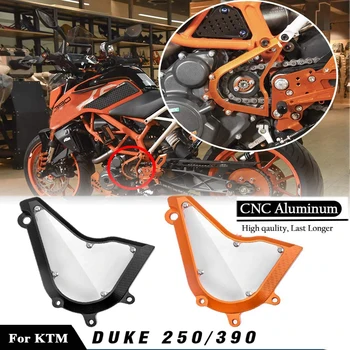 KTM DUKE250 390 2020 2019 2018 17 Motosiklet Ön Şeffaf Dişli zincir koruyucu Koruyucu Duke 250 Aksesuarları