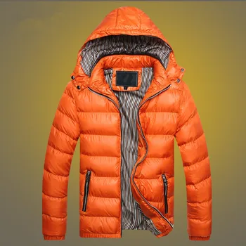 Kış erkek Kapüşonlu Aşağı Ceket Açık Tırmanma Yürüyüş Trekking dolgulu giysiler Erkek Sıcak Tutmak Soğuk Geçirmez Çalışma Tulum Ceket