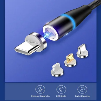 Manyetik şarj aleti kablosu Hızlı Şarj mikro usb kablosu Vernee Mix 2, Thor E, Thor Artı VKworld Mix, Mix+, S3