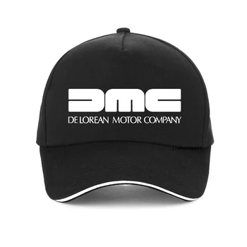 Marka Delorean Motor Company beyzbol şapkası Geleceğe Dönüş Film kapaklar Moda Unisex Ayarlanabilir %100 % Pamuk Snapback Baba şapka