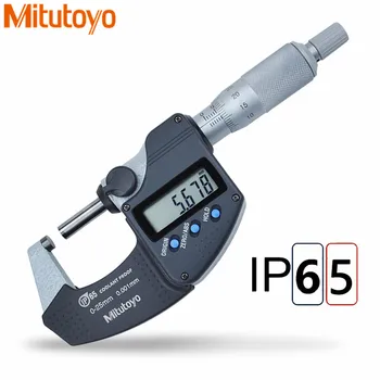 Mitutoyo Dijital Mikrometre 293-240 340 241 0-25mm 0.001 mm IP65 Elektronik Dış Mikrometre Vida Ölçer Kaliper ölçme aracı