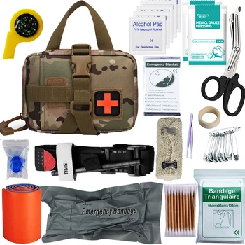 Molle Yardımcı askeri çanta Kılıfı Taktik Askeri Ilk Yardım Kiti Ekipmanları tıbbi malzemeler Yönetici Kılıfı EMT Bug Out Çanta