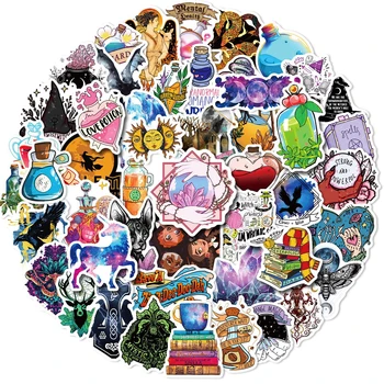 Ortaçağ Sihirli İksir Anime Sanat Telefon Bagaj İçin Grafiti Çıkartmalar Laptop DIY Sticker Parti Hediye Çıkartmaları 10/30/50 Adet Çizgi film 