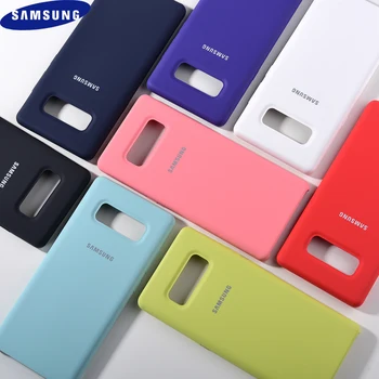 Samsung Not 8 10 Durumda Orijinal Yüksek Kaliteli Yumuşak Silikon Kapak Samsung Galaxy Note8 Not 10 Artı Not 10 + Koruyucu Kabuk