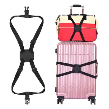 Seyahat Esneklik bavul kemeri Elastik Teleskopik Bavul Sabit Arabası Ayarlanabilir Güvenlik Bağlama Parçaları Aksesuarları Şeyler