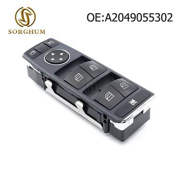SORGUM Araba Güç Master Pencere Kontrol Anahtarı A2049055302 A2128208210 Mercedes W212 S212 C250 C300 C350 C63 E350 E550 E250