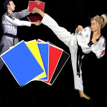 Taekwondo Break Board Yüksek Mukavemetli Plastik Kullanımlık Profesyonel Kurulu Karate Dövüş sanatları Break Board Eğitim Ekipmanları