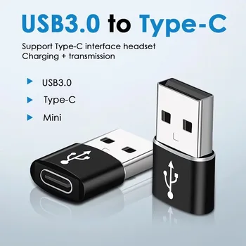 USB 3.0 USB 3.1 Tip C OTG Adaptör Dişi Dönüştürücü Şarj Veri Transferi Macbook Samsung S21 S20 USB C OTG Konektörü