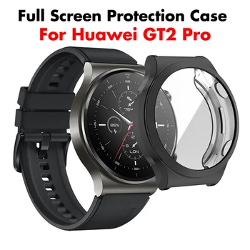 Yüksek Kaliteli TPU Kılıf için Huawei izle GT2 Pro Akıllı izle All-Around Ekran Koruyucu kapak için huawei gt 2 pro Koruma Çantası